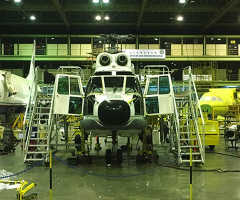 Super Puma AS332L2 Reassembly
