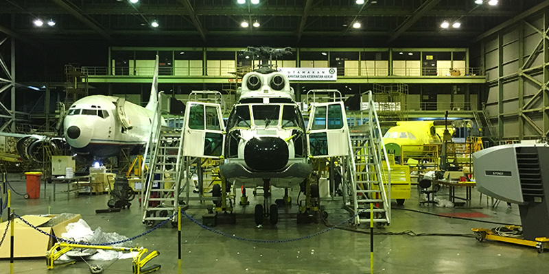 Super Puma AS332L2 Reassembly